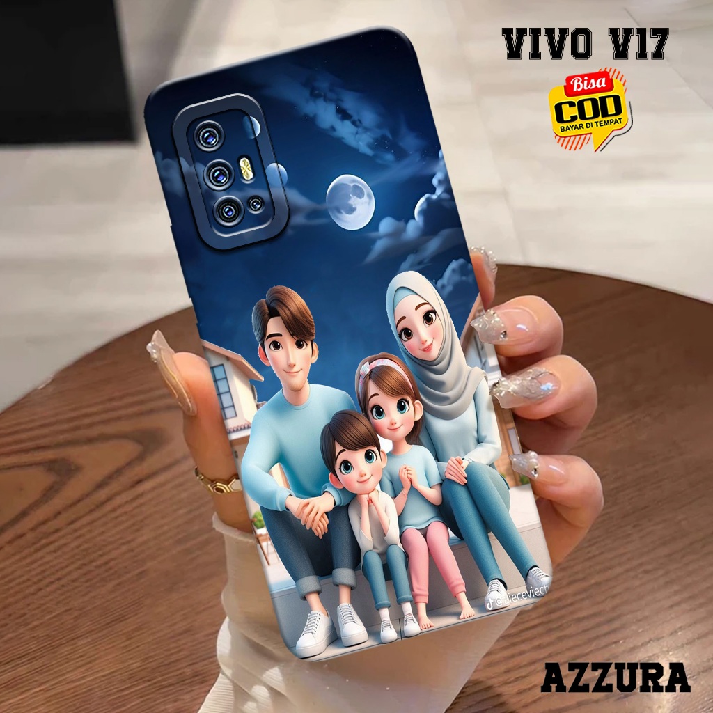 AZZURA - Case Vivo V17 - Fashion Case Pasangan - Softcase Vivo V17 - Casing Hp Vivo V17 - Kasing Hp 