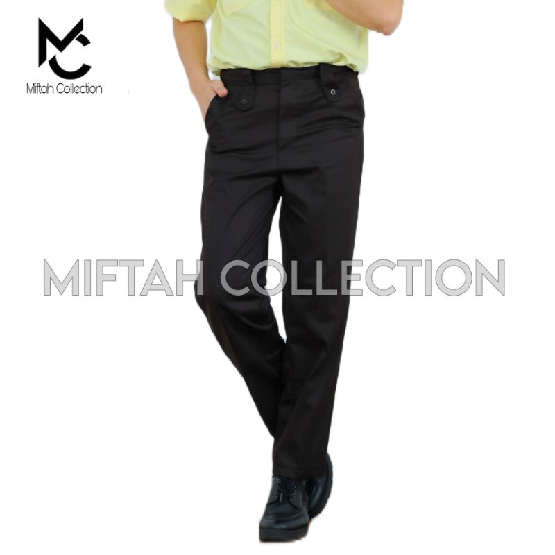 Celana satpam pdh coklat tua,bawahan seragam satpam pdh security