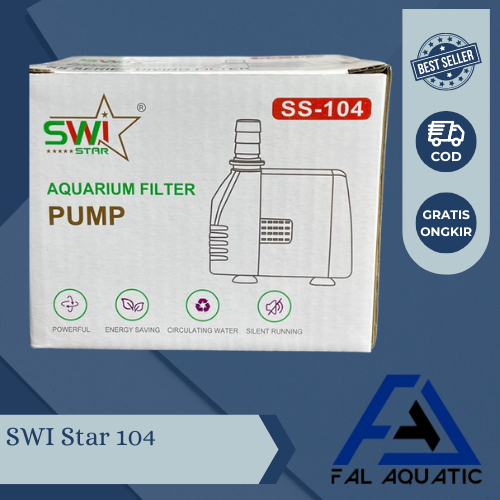 Pompa Swi 104 / SWI STAR 104 / Pompa Aquarium 2000 Lph / Submersible Pump