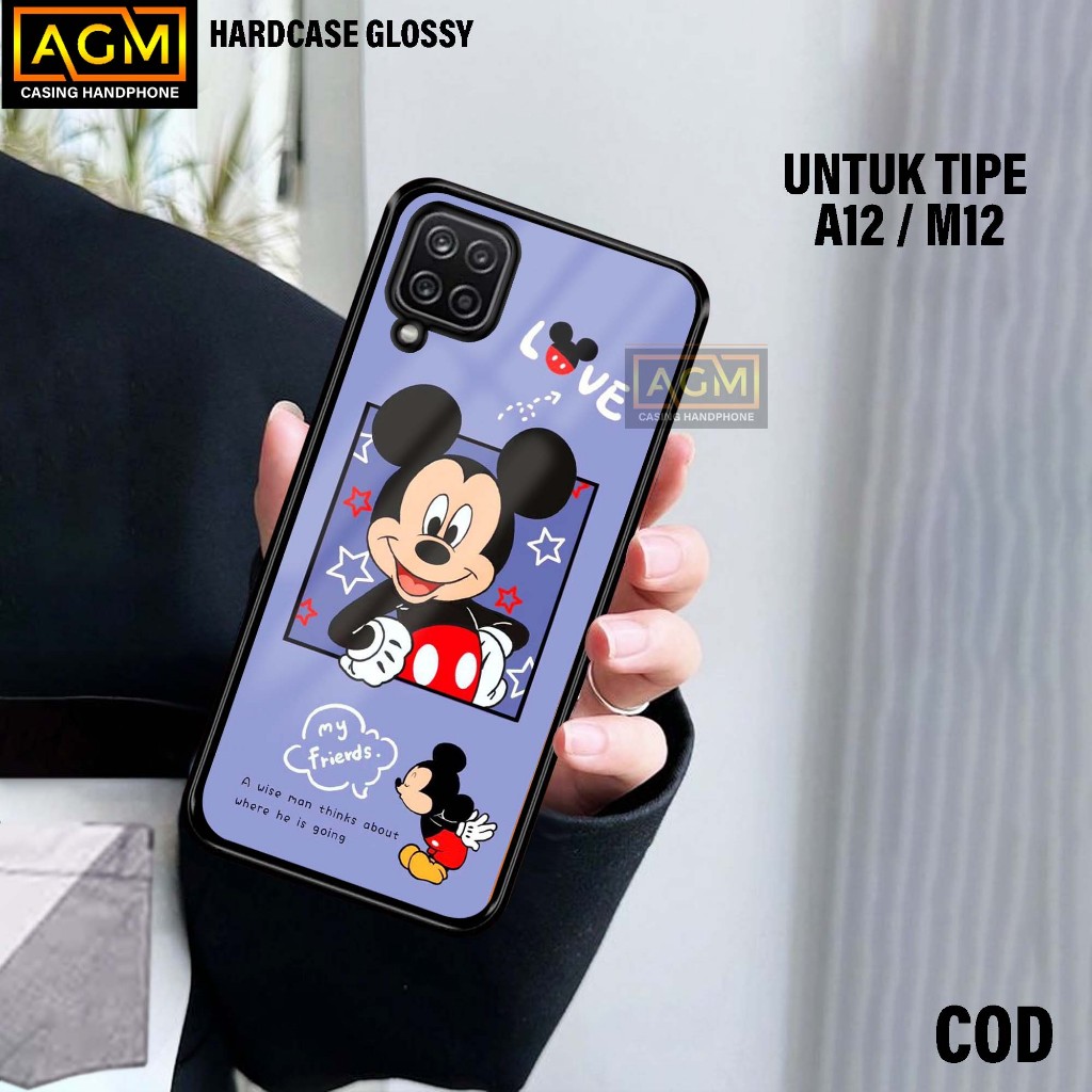 Case Samsung A12/ M12 Terbaru Case kilau - New Case Glossy casing Hp Samsung M12 / A12 [KartunHK] - 
