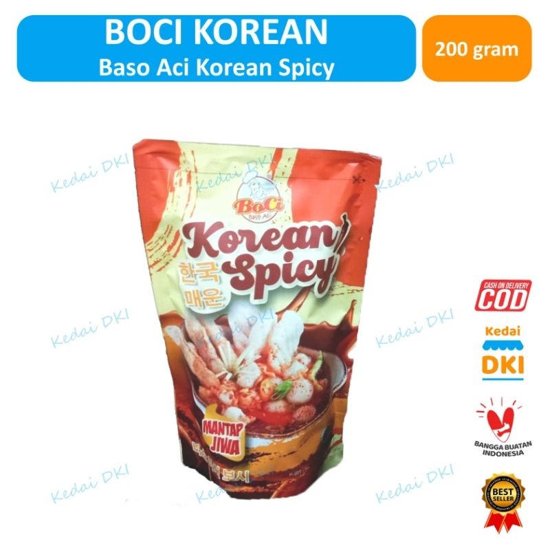 

BOCI KOREAN SPICY - Korean spicy mantap jiwa - baso aci korean
