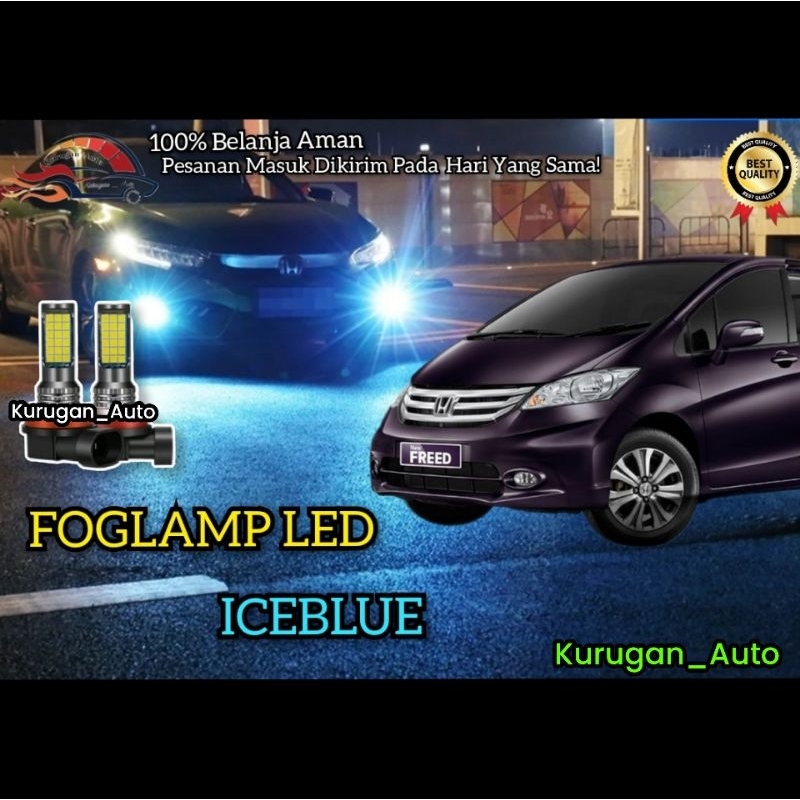 Foglamp Led FREED Iceblue Variasi Mobil