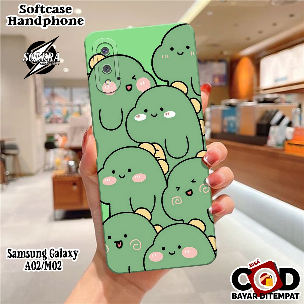 Case Samsung Galaxy A02/M02 Softcase Samsung Galaxy A02/M02 Terbaru Silikon Pro Camera Fashion Case 