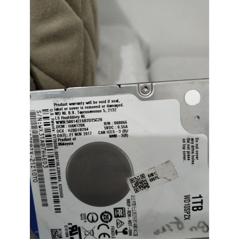 hdd laptop notebook slim 1TB