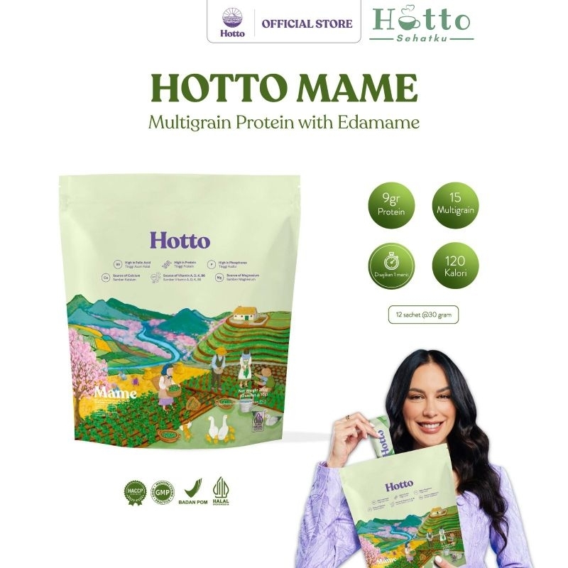 

PROMO!! HOTTO MAME PROTEIN MULTIGRAIN WITH EDAMAME (POUCH)