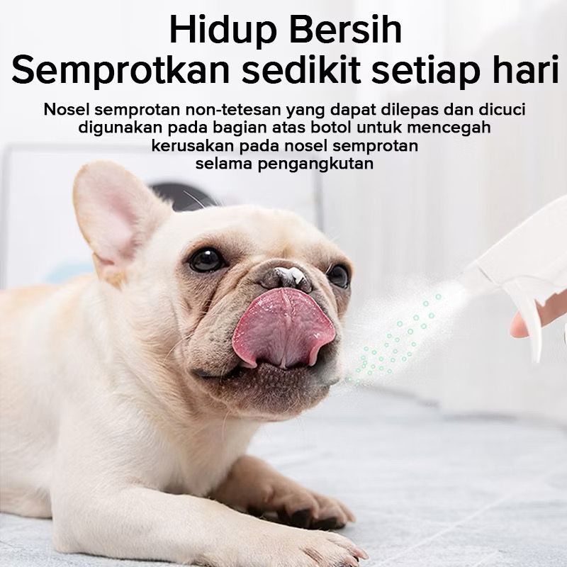 Spray Desinfektan Penghilang Bau Kotoran Hewan Pet Deodorizer Spray Pewangi Poop Desinfektan Hewan