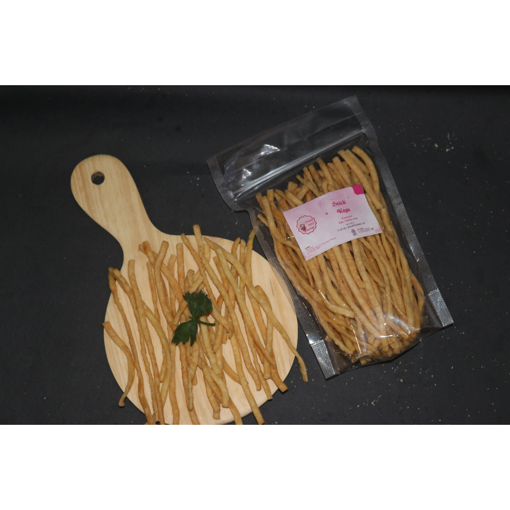 

Stick Keju kemasan pouch sebagai camilan kekinian
