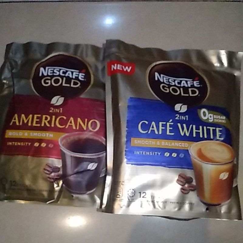 

Nescafe Gold 3 in 1 , Creamy Latte, Americano