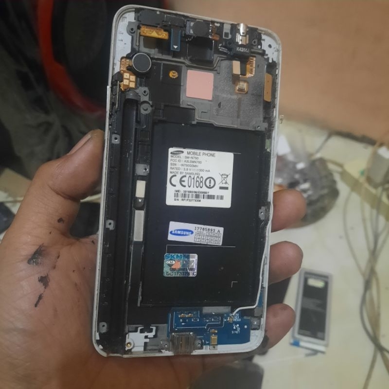 lcd samsung n750 ori