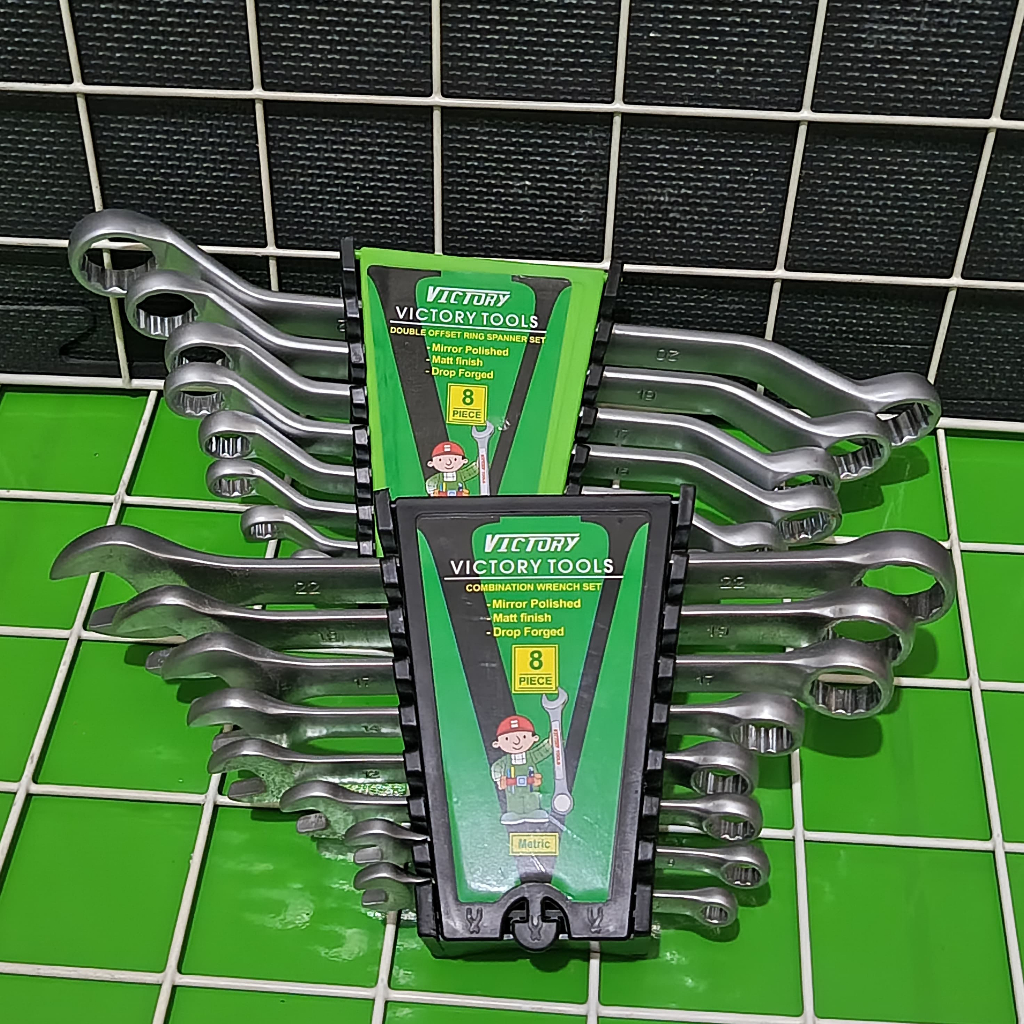 Shp1 Kunci Ring Pas Set 8 Pcs Victory Kunci Ring Kombinasi Lengkap - Kunci Pas Ring Set Murah