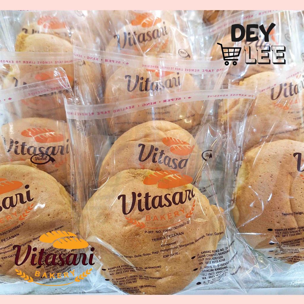 

VITASARI Roti Mentega Manis Satuan Bandung