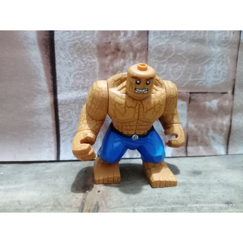 lego fantastic four the thing figure fantastic four the thing figure the thing figure manusia batu