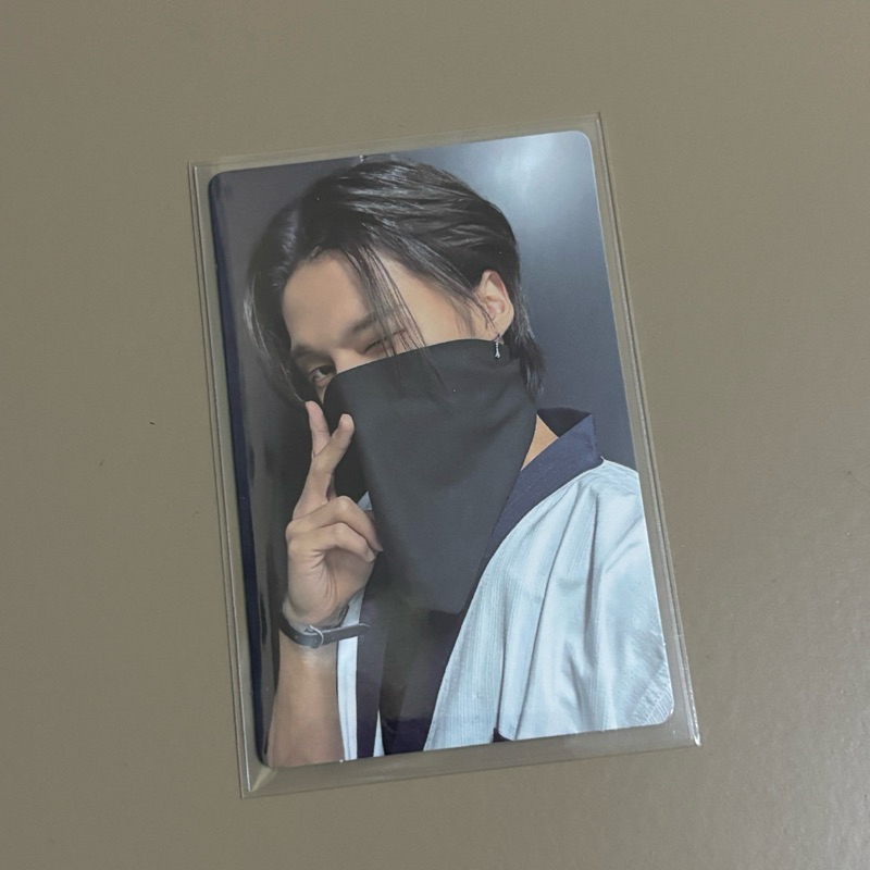 [BOOKED] ATEEZ Wooyoung Ninja Hello 82 Digipack US EU Exclusive Photocard