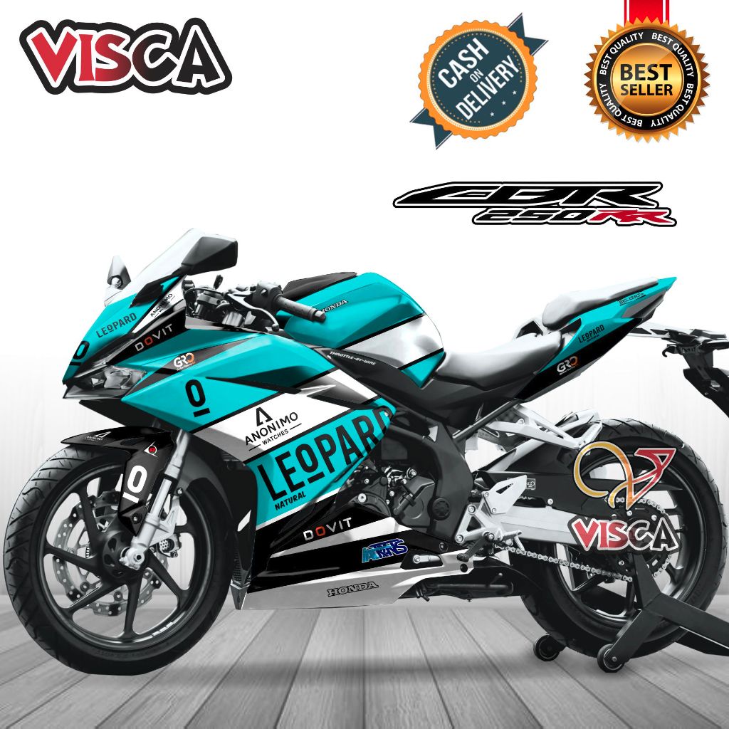 Decal CBR 250 RR Full Body Stiker CBR 250 RR Full Body Striping CBR 250 RR Variasi Keren Decal Holog