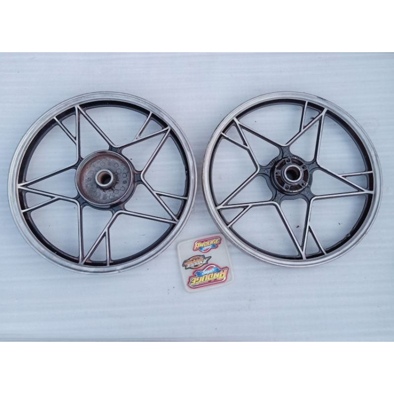 pelk pelek velg palang bintang cast wheel hongdou Hong dou ring 18 subsitusi RX king RXKing rxz RZR 