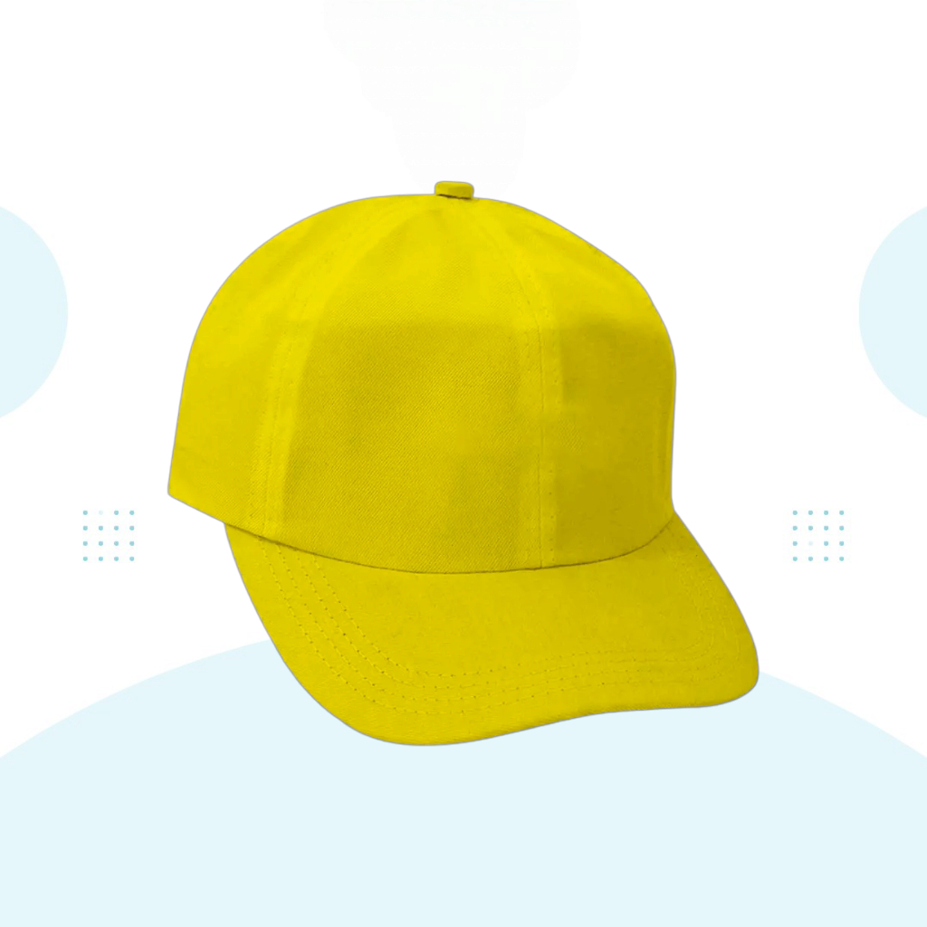 TOPI BASEBALL ANAK TOPI BASEBALL POLOS ANAK TOPI ANAK KUNING
