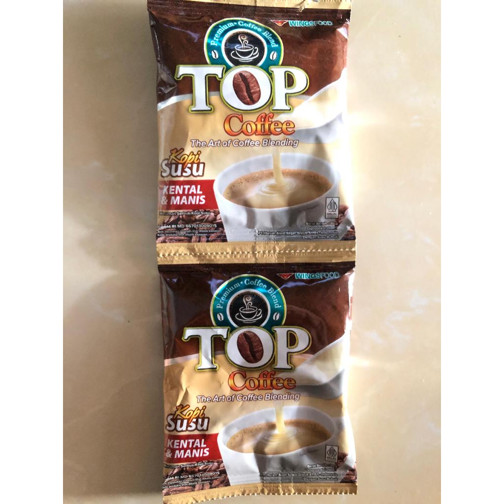 

Top Coffee Kopi Susu Sachet