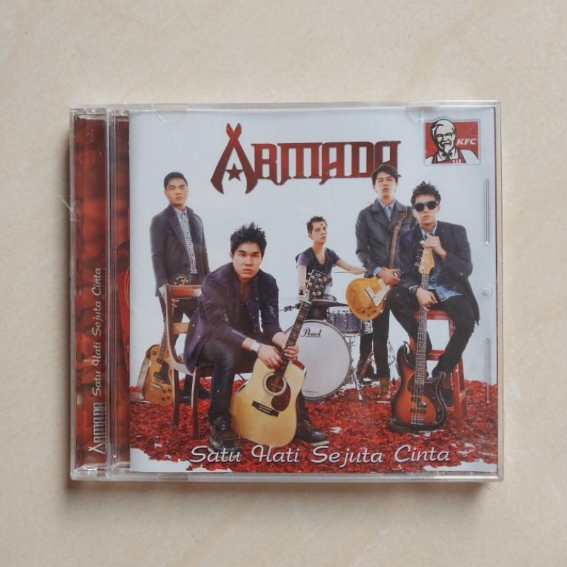 CD ARMADA ALBUM SATU HATI SEJUTA CINTA