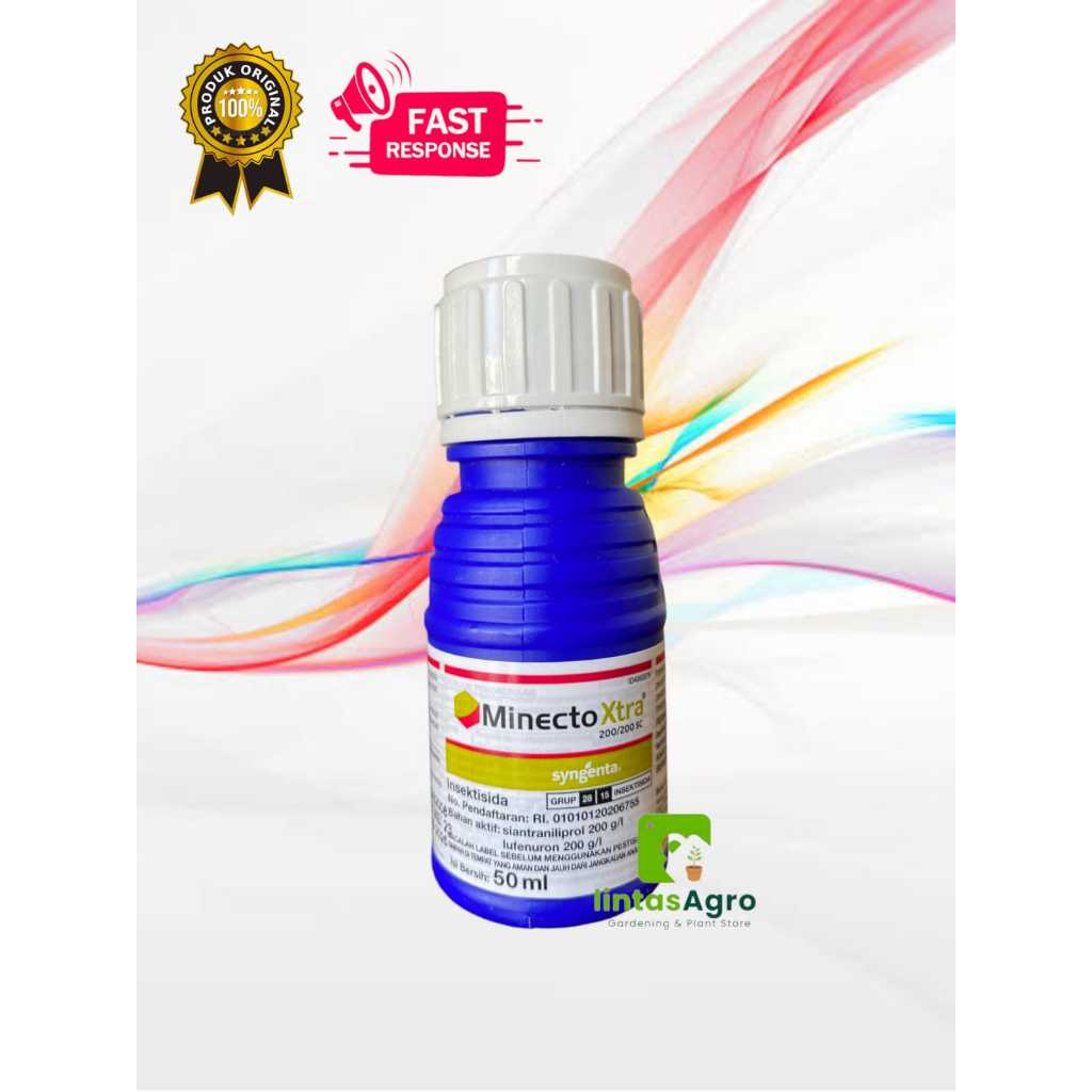 INSEKTISIDA MINECTO XTRA 200/200SC 100ML - Bahan aktif Siantraniliprol 200 g/l Iufenuron 200 g/l mem