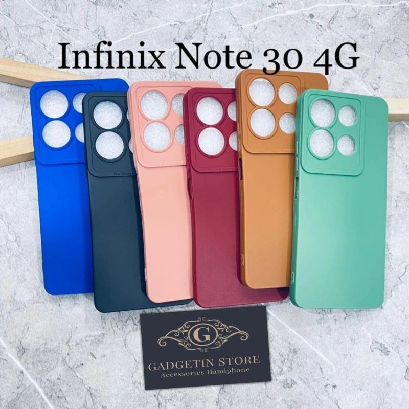 SoftCase Macaron Untuk Hp Infinix Note 30 4G X6833B X6716B Tpu Procamera