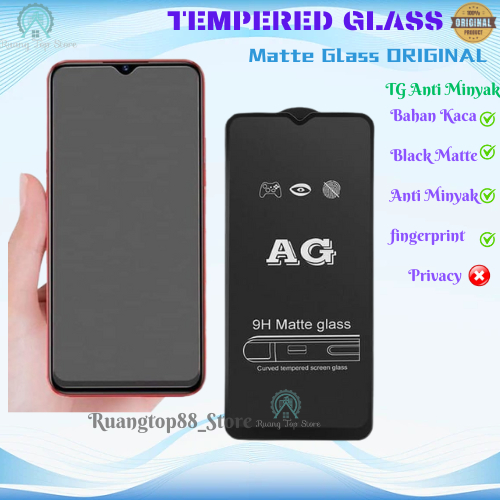 Matte Glass 9H Xiaomi poco C3 C31 C40 C50 C55 C65 F1 F2 F2 Pro F3 F3 Gt F4 F4 Gt F5 F5 Pro TG AG