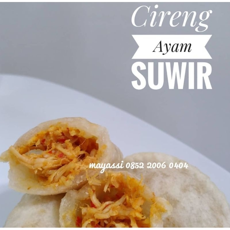 

Cireng ayam suwir