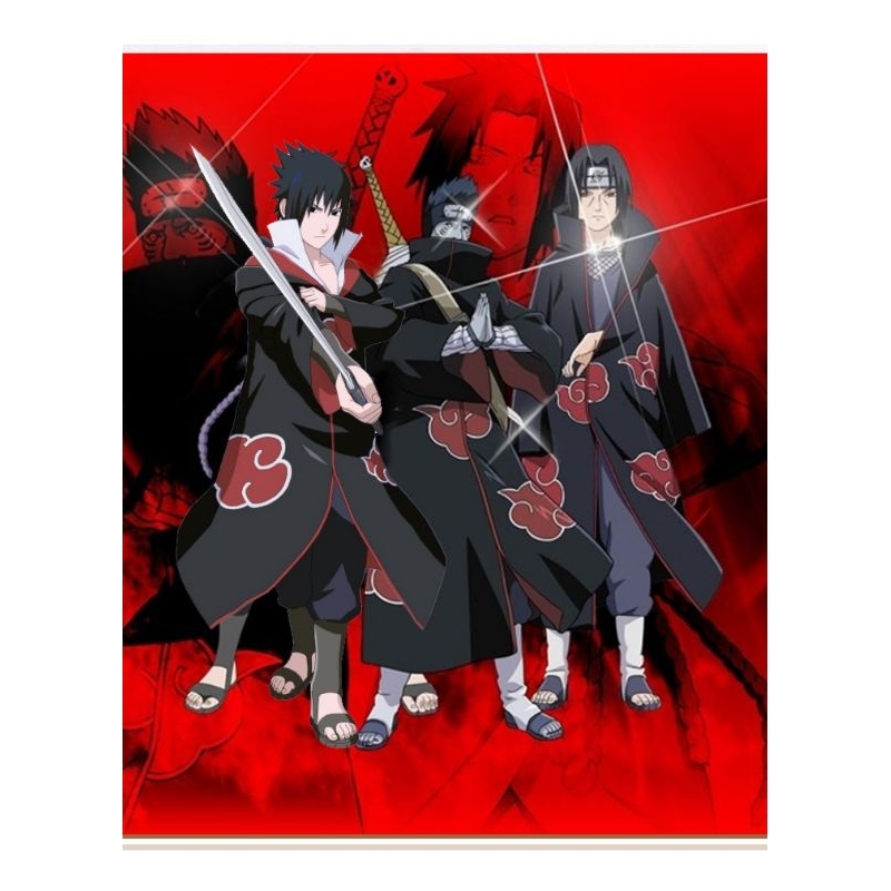 jubah akatsuki anime cosplay