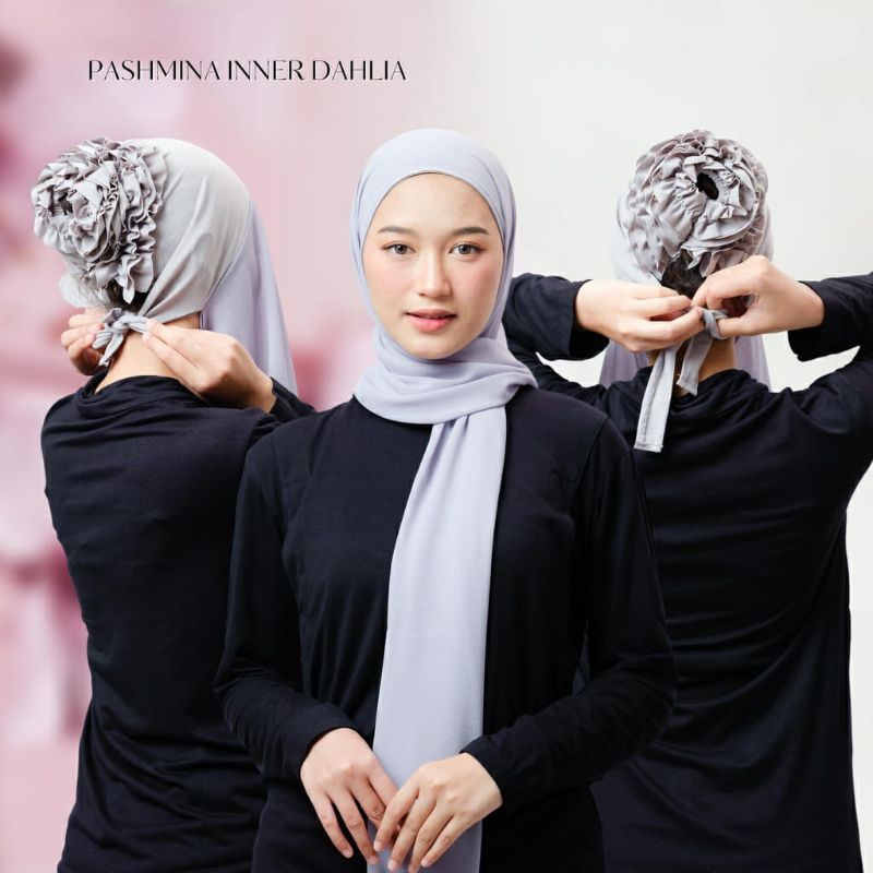 pashmina inner turki cepol/pashmina inner turki konde/pashmina inner/pashmina instan