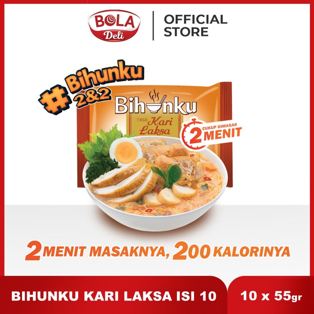 

Bihunku Kari Laksa Paket Isi 10