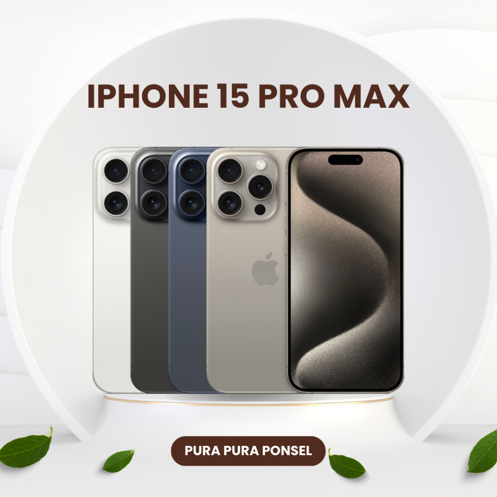 Apple iPhone 15 Pro Max BRAND NEW Second iBox Second Terdaftar | Garansi Resmi Indonesia Garansi IME