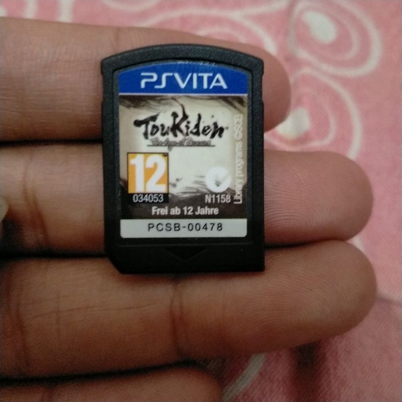 kaset catridge psvita PS Vita toukiden the age of demons