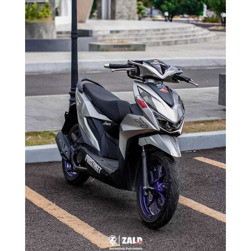 Knalpot bass adem Racing Beat Pop Scoopy Karbu Soul Karbu Vario 125/150 Mio M3 Gear X Ride Adem Bass