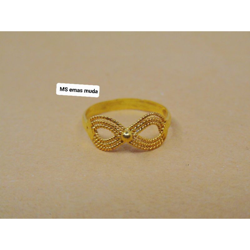 Cincin Emas Muda/ Cincin Wanita Emas Muda/ Cincin Emas 22