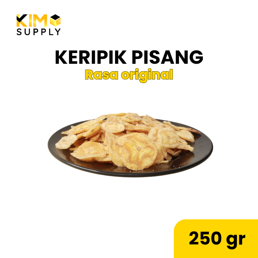 

KERIPIK PISANG ORIGINAL (250GR) cemilan snack kekinian viral termurah terlaris