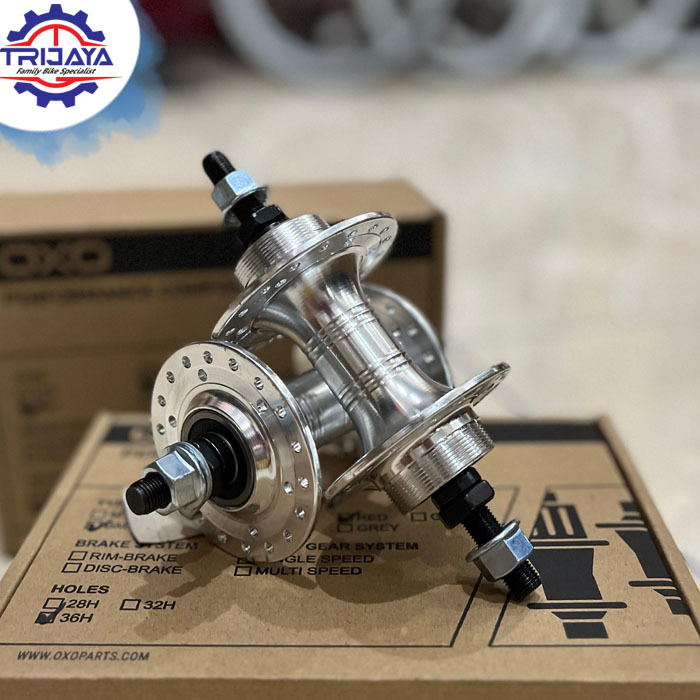 OXO HB-432 BMX Hub 36H Bearing Hub Freehub Sepeda BMX