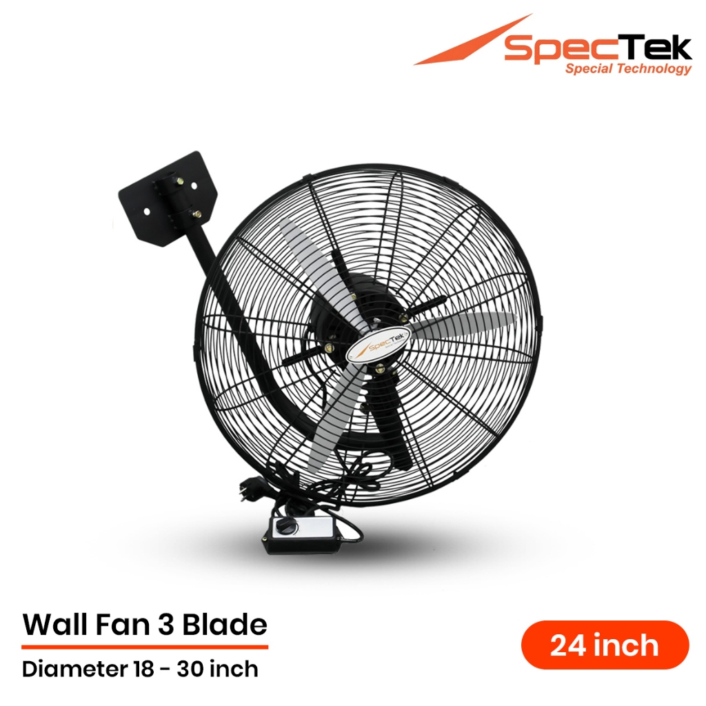 SPECTEK Kipas Angin Dinding 24 inch / Wall Fan Besi SW-24