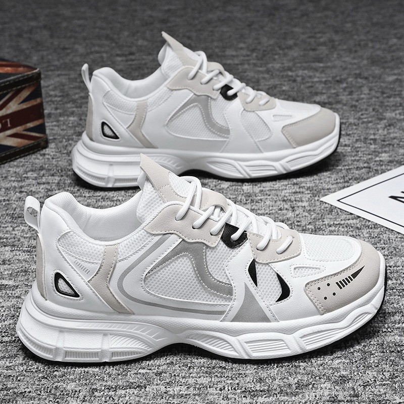 Original Keeping Sepatu Pria Sepatu Olahraga Putih Sneakers Cowok Jalan Outdoor Casual Sport Shoes