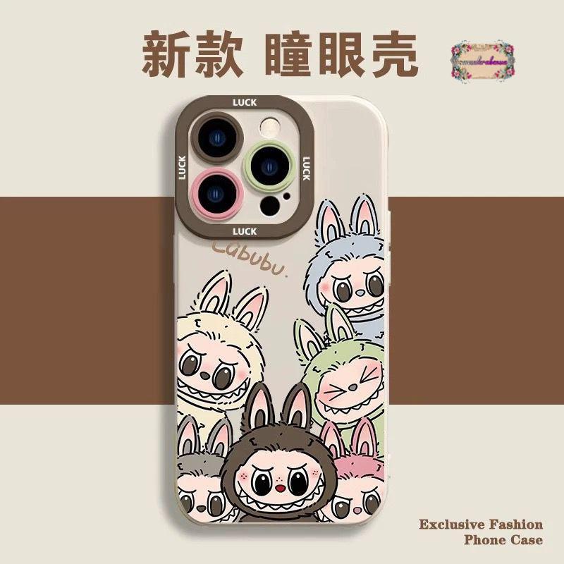 ss955 Silikon Case Labubu Monster Softcase Casing Hp For Oppo A58 A59 F1S A60 A74 A78 A83 A5 A9 2020