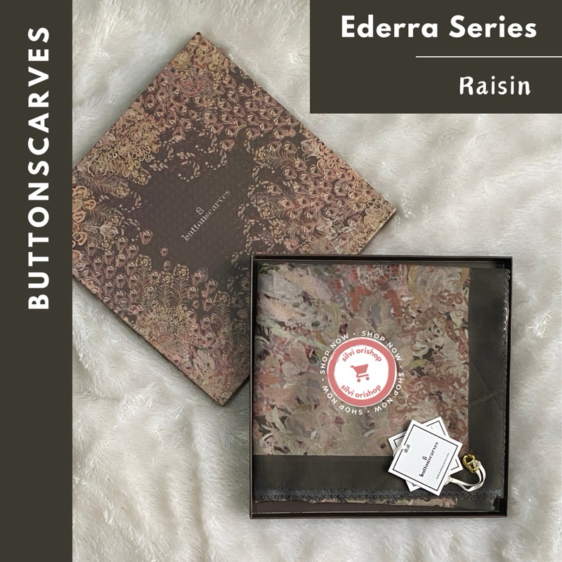Buttonscarves Ederra Raisin