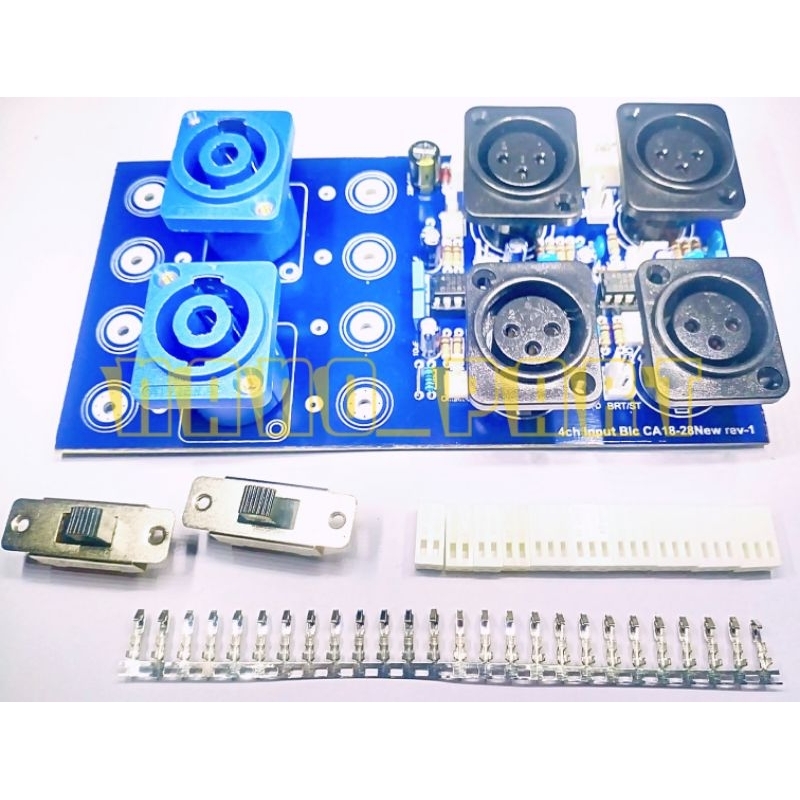 kit input balance panel belakang 4chanel box ca18 ca28 N7001 N9001 P9001 PCX NCX 4ch
