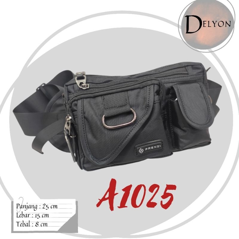 Tas Pinggang Pria A1025 Frenzi Asli Original