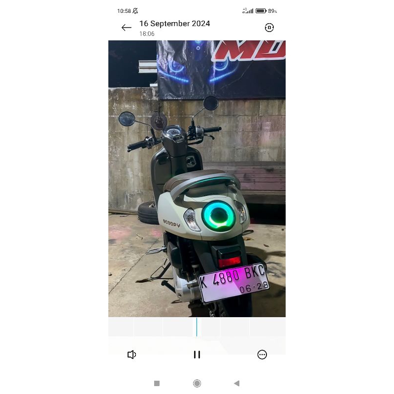 stoplamp scoopy lampu stop scoopy custom RGB stoplampviral