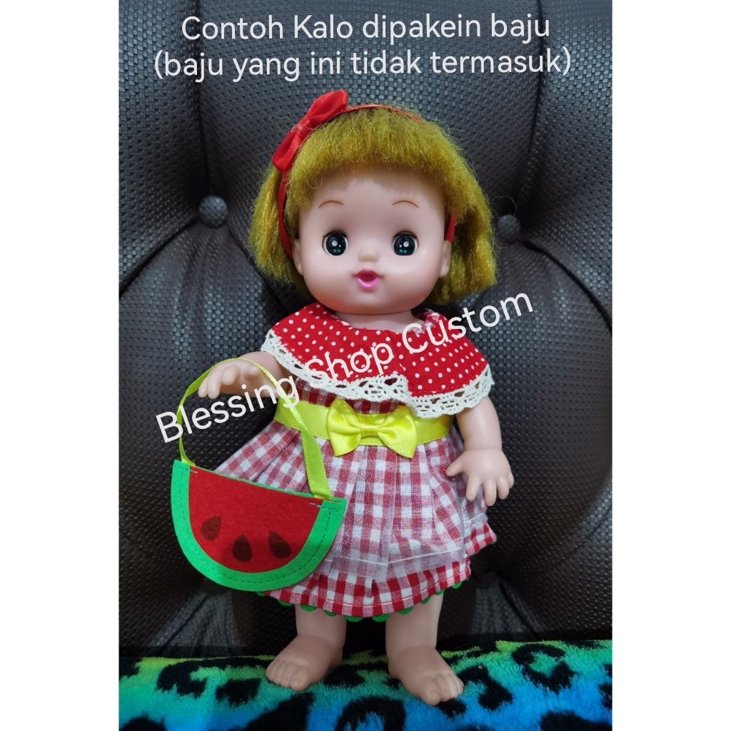 Boneka Mellchan Friends Nene Chan Preloved Ori Pilot Ink bisa kedip Melchan Yuka Chan Doll Murah