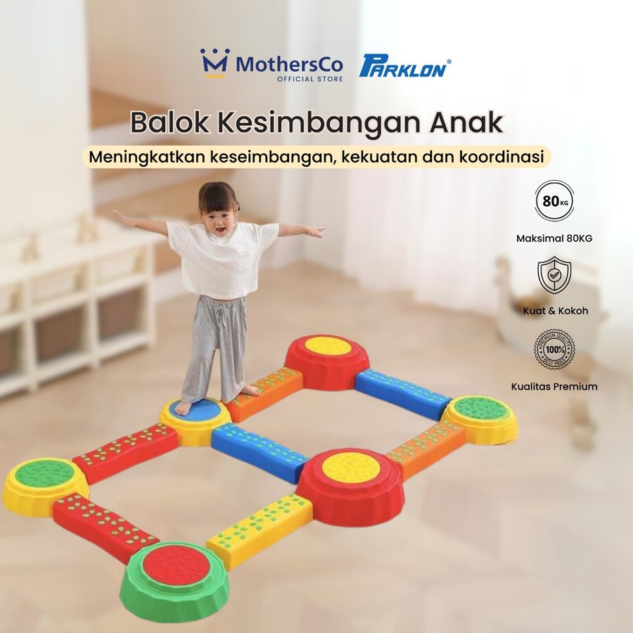 Parklon Beam Petagon 10 - Balance Beam/Balok Keseimbangan Anak
