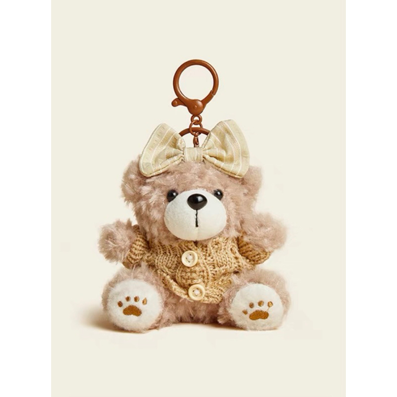 Bag Charm-Ribbon Bear