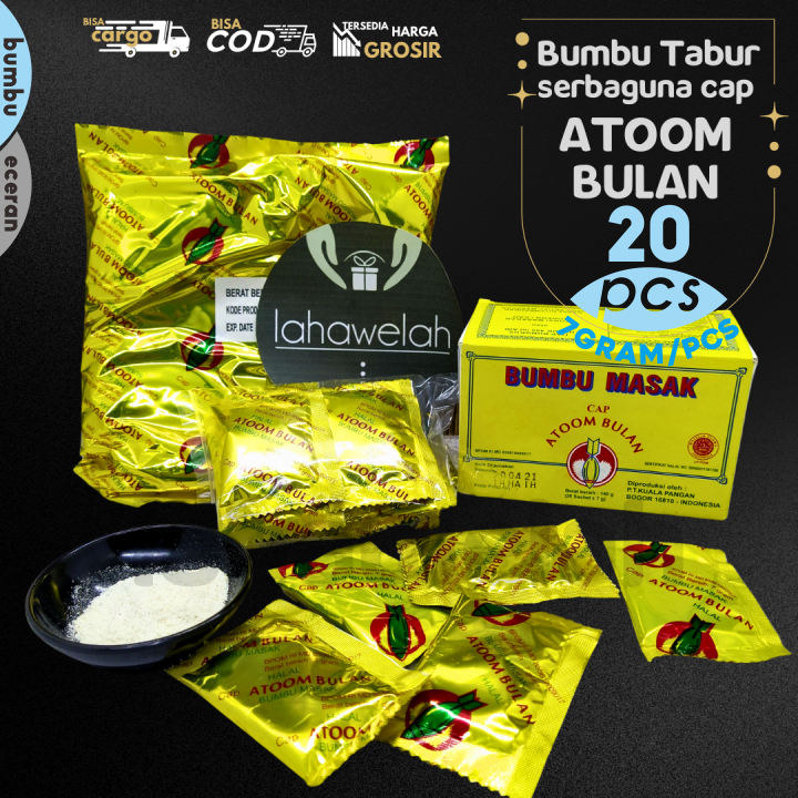 

Bumbu ATOOM BULAN 20pcs (!BOX) by Lahawelah