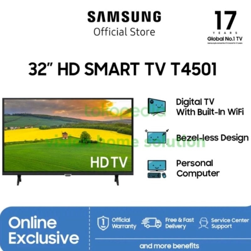 SAMSUNG SMART TV 32INCH T4501