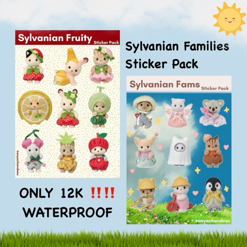 

Sticker Pack Sylvanian Families