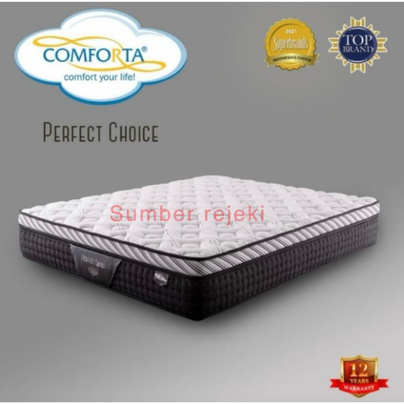 comforta perfect choice 100 x 200 matras spring bed 100 kasur springbed 100x200 matrass