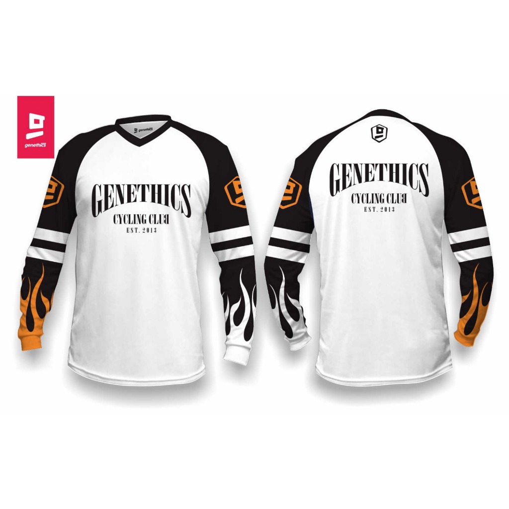 JERSEY SEPEDA DOWNHILL / MTB GENETHICS - JERSEY CUSTOM - DH24-017 - JERSEY DOWNHILL - JERSEY MTB - J